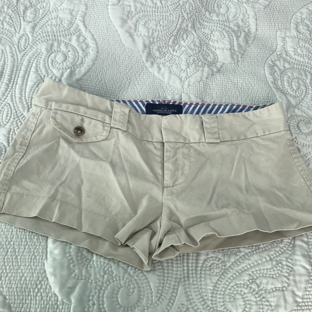 American Eagle Khaki Shorts